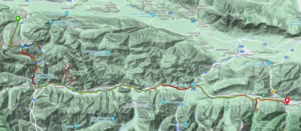 Etappe 4: Tröpolach - Kranjska Gora